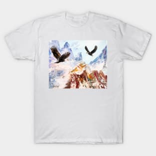 Flying Above The Clouds T-Shirt